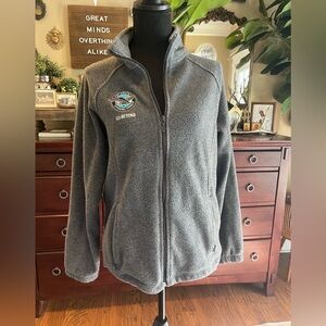 Pratt & Whitney Go Beyond Women's Charcoal Fleece Jacket